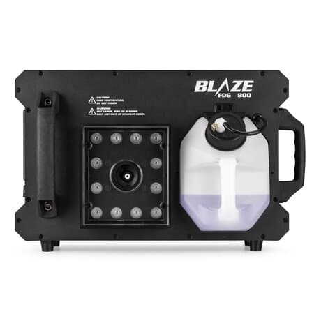 BeamZ rökmaskin BLAZE800 - Horisontell och vertikal rökmaskin med ljus - 800W