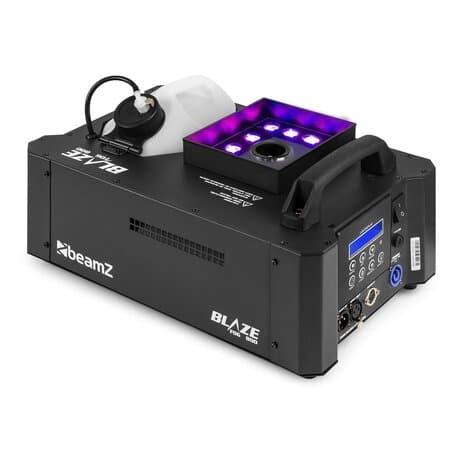 BeamZ rökmaskin BLAZE800 - Horisontell och vertikal rökmaskin med ljus - 800W