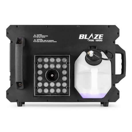 BeamZ rökmaskin BLAZE1200 - Horisontell och vertikal rökmaskin med ledljus - 1200W