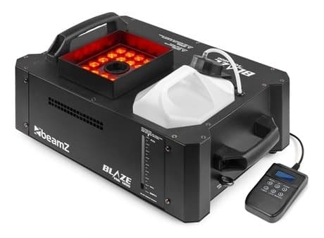 BeamZ rökmaskin BLAZE1200 - Horisontell och vertikal rökmaskin med ledljus - 1200W