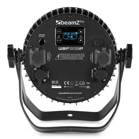 BeamZPro WBP1212IP Batt PAR IP65 12x 12W 6in