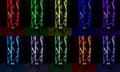 Miniatyrbild 8 av 11: BeamZPro BBP54 Uplight IP65 4x12WLED RGBWA-UV 6in1 Libat