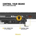 Miniatyrbild 8 av 11: BeamZ LCB183 DMX LED-bar med 18x 4W RGB-lysdioder i 3 sektioner