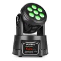 Miniatyrbild 1 av 11: Fuzzix MHC706 LED-wash med rörligt huvud - 7x 6W RGBW-lysdioder - DMX