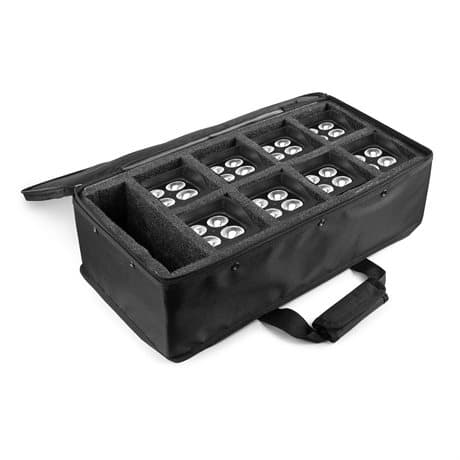BeamZ AC420 flightbag - Väska för 8 BBP44 uplights - extra utrymme för t ex kablar