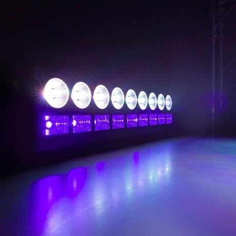 LCB99 BeamZ DMX LED bar 9 x RGBW + UV