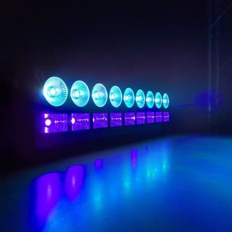 LCB99 BeamZ DMX LED bar 9 x RGBW + UV