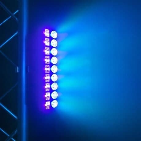 LCB99 BeamZ DMX LED bar 9 x RGBW + UV