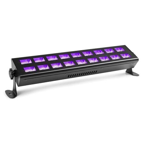 BeamZ BUV293 LED blacklight bar med 18 kraftfulla UV-LED