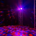 Miniatyrbild 3 av 8: BeamZ StrobeMoon 2-i-1 discolampa med 2x LED moonflower och LED-stroboskop