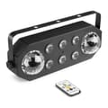 Miniatyrbild 2 av 8: BeamZ StrobeMoon 2-i-1 discolampa med 2x LED moonflower och LED-stroboskop