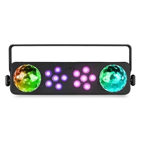BeamZ LightBox7 2-i-1 discolampa med dubbla moonflowers och 2x LED par