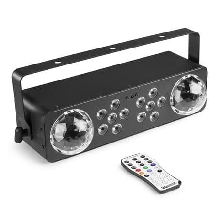 BeamZ LightBox7 2-i-1 discolampa med dubbla moonflowers och 2x LED par