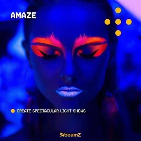 BeamZ Flood36UV LED UV med 36x 3W LED