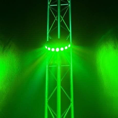 BeamZ Fingers7 flerfärgad LED-discolampa med 7 kraftfulla lysdioder - DMX - Fjärrkontroll
