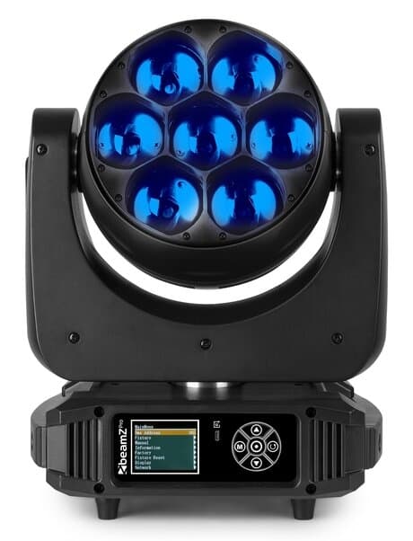 BeamZ Pro MHL740 LED Moving Head Zoom 7x40 Watt