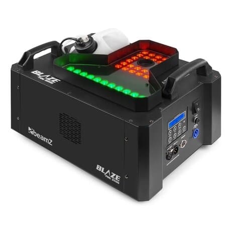 BeamZ rökmaskin BLAZE2200 - Horisontell och vertikal rökmaskin med ljus - 2200W
