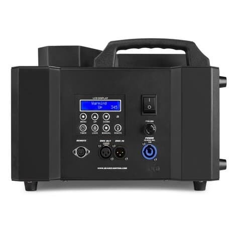 BeamZ rökmaskin BLAZE3500 - Horisontell och vertikal rökmaskin med ljus - 3500W