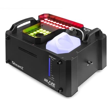 BeamZ rökmaskin BLAZE3500 - Horisontell och vertikal rökmaskin med ljus - 3500W