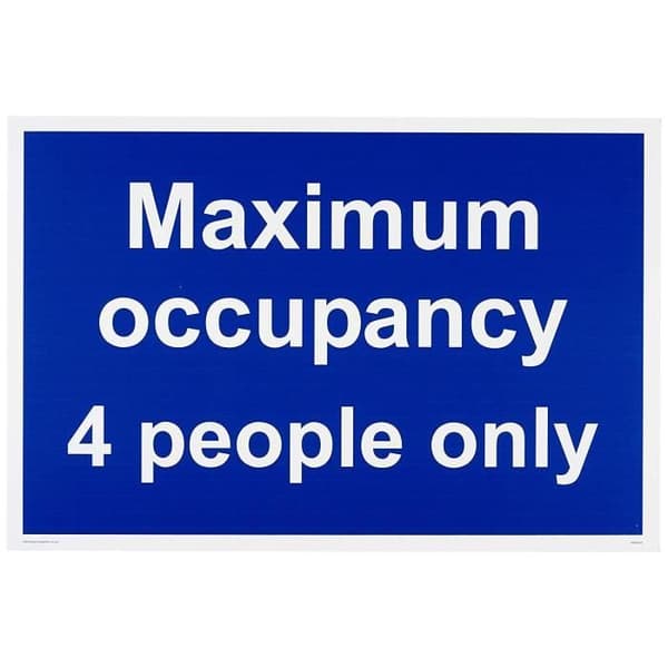 Max belastning endast 4 personer