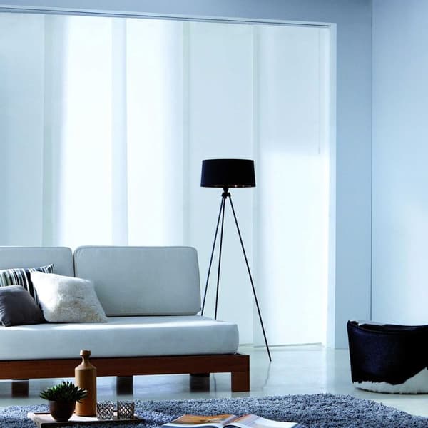 MADECOSTORE Japanskt skärm som mjukar upp ljuset - Grå - L60 x H300cm