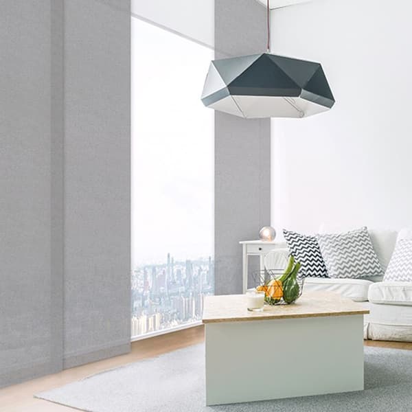 MADECOSTORE Japanskt skärmpanel mesh - Grå - L50 x H250cm