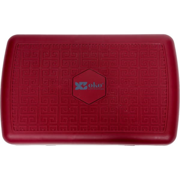 Oko Fitness Step Rød 45x28x10/15 cm