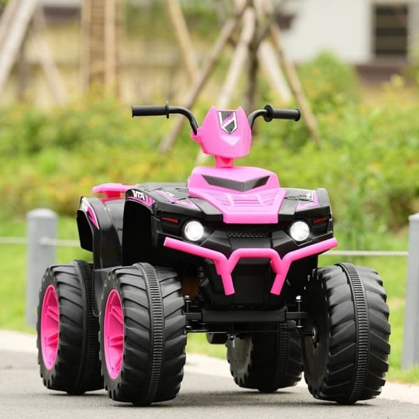 Barnens Elektriska ATV, 104x67x74 cm, Rosa