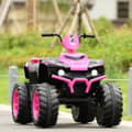 Miniatyrbild 4 av 6: Barnens Elektriska ATV, 104x67x74 cm, Rosa
