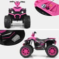 Miniatyrbild 5 av 6: Barnens Elektriska ATV, 104x67x74 cm, Rosa
