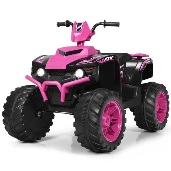 Barnens Elektriska ATV, 104x67x74 cm, Rosa