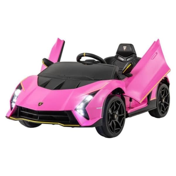 Barnens Elbil, Lamborghini, 114.5x64x45.5 cm, Rosa