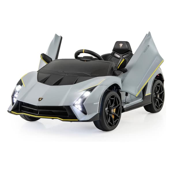 Barns Elektriska Bil, Lamborghini, 114.5x64x45.5 cm, Rosa