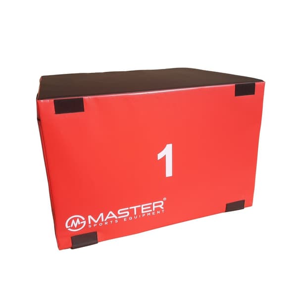 Plyometrinen harjoituslaatikko MASTER Soft - 90 x 75 x 60 cm