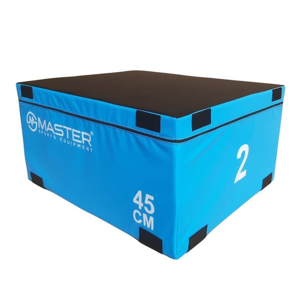 Plyometrisk træningsboks MASTER Soft - 90 x 75 x 45 cm