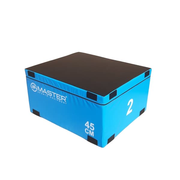 Plyometrisk træningsboks MASTER Soft - 90 x 75 x 45 cm
