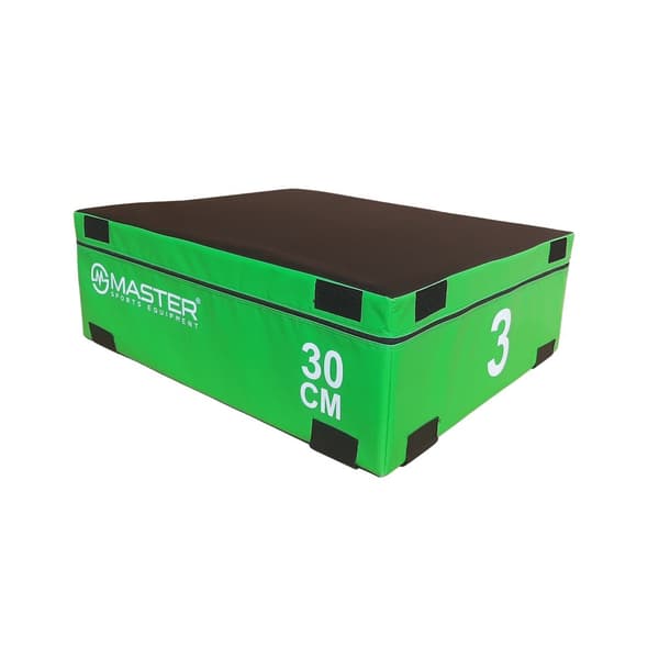 Plyometrisk træningsboks MASTER Soft - 90 x 75 x 30 cm