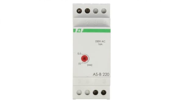 Trapphustimer 16A 0,5-10 min 230V AC AS-B220