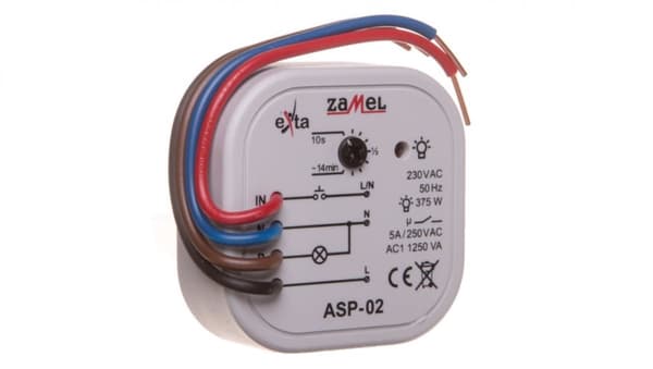 Trappbrytare 230V AC ASP-02 EXT10000014