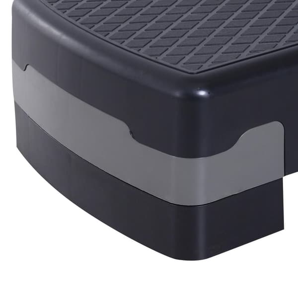 Rootz Step BoardAerobic Fitness - Musta - Muovi - 26,77 cm x 11,41 cm x 3,93 cm