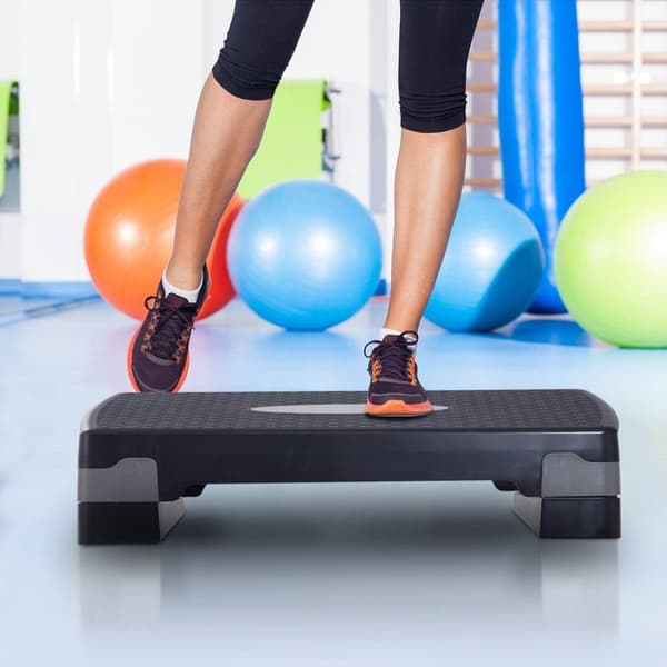 Rootz Step BoardAerobic Fitness - Musta - Muovi - 26,77 cm x 11,41 cm x 3,93 cm