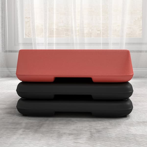 Rootz Stepper Aerobic Fitness Platform - Höjd justerbar - Träningssteg - Icke -halk - 72 cm x 35 cm x 10/15/20 cm