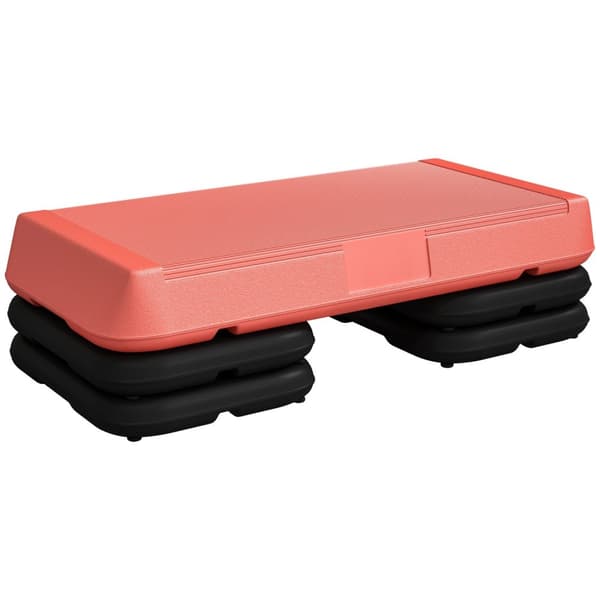 Rootz Stepper Aerobic Fitness Platform - Höjd justerbar - Träningssteg - Icke -halk - 72 cm x 35 cm x 10/15/20 cm