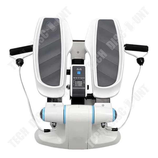 TD® Mute Stepper Home Mini Bantning Viktminskning Multifunktionell pedalmaskin Fitnessutrustning - Vit