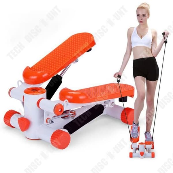TD® Hydraulic Stepper Hushållsstorlek Twister Mini Stepper Silent Gym Pedal Machine Dynamic Sports