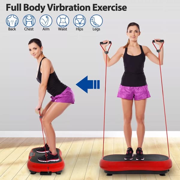 Vibrationsplade | 4D Fitness kropsslankende fedtforbrænding