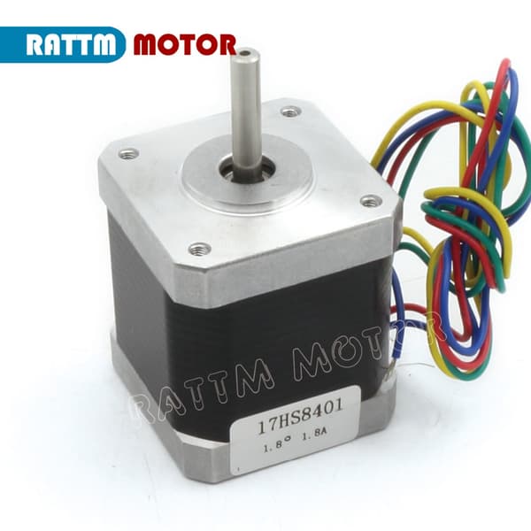 Stepper Motor NEMA17, Høj Holdet Moment 78 oz-in, Kompakt Størrelse 42x42x48mm, Dobbelt Fase 1.8A