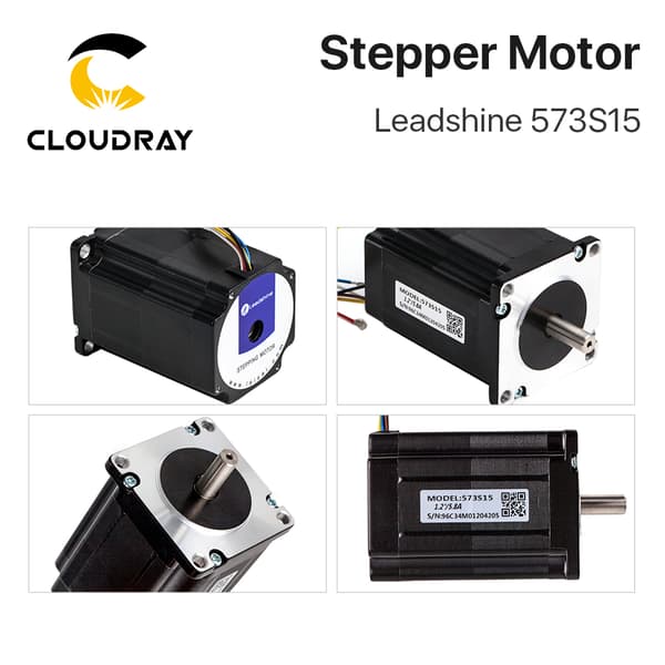 Steppermotor, 3-faset, høj drejningsmoment, 8mm