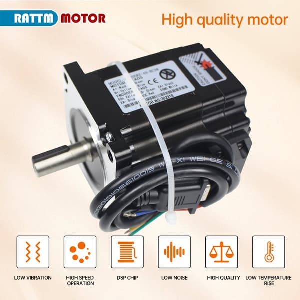 Stängd slinga servo motor kit, hög vridmoment 4,5N.m, 8A hybriddrivrutin