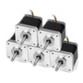 Miniatyrbillede 1 af 4: Nema17 Steppermotor, 1,8° Trinvinkel, 78 oz-in Holdkraft,5 stk